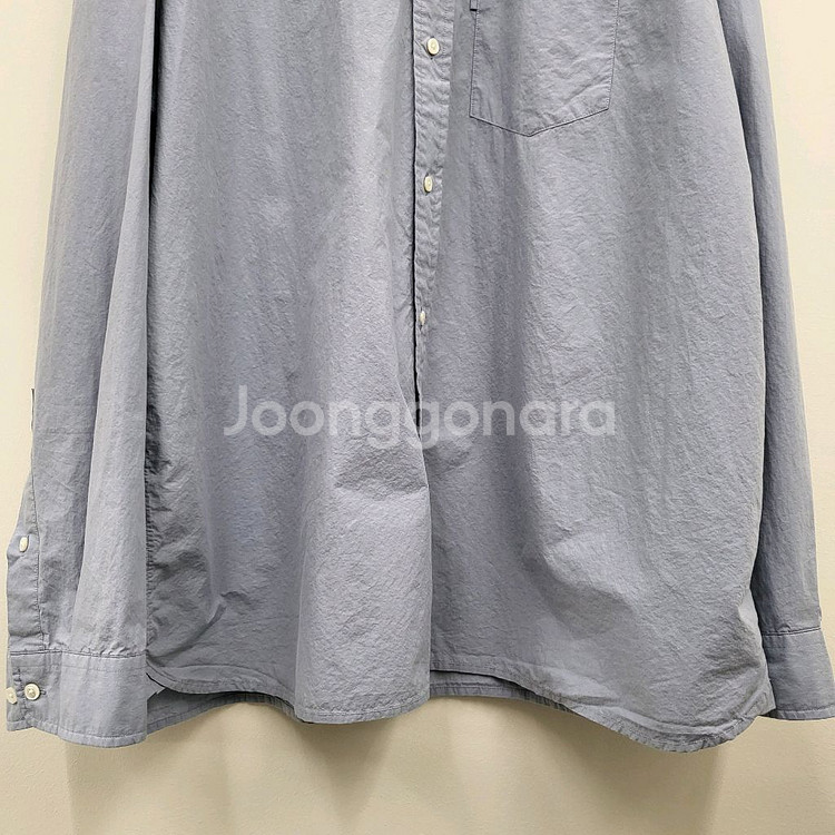 포터리 컴포트 셔츠 로얄블루--2