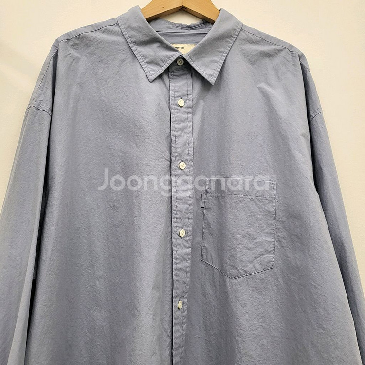 포터리 컴포트 셔츠 로얄블루--1