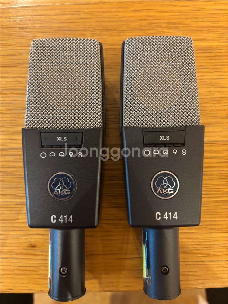 C414 XLS 콘덴서 마이크 2개 세트--0