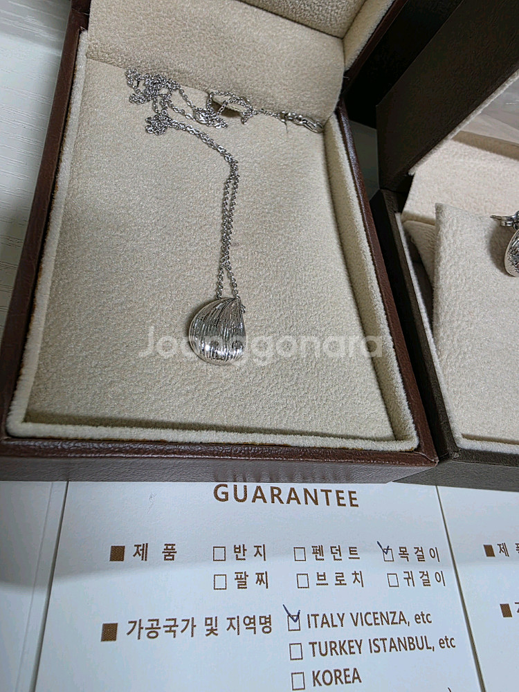 비쎄 셀레라 목걸이 귀걸이 세트--1