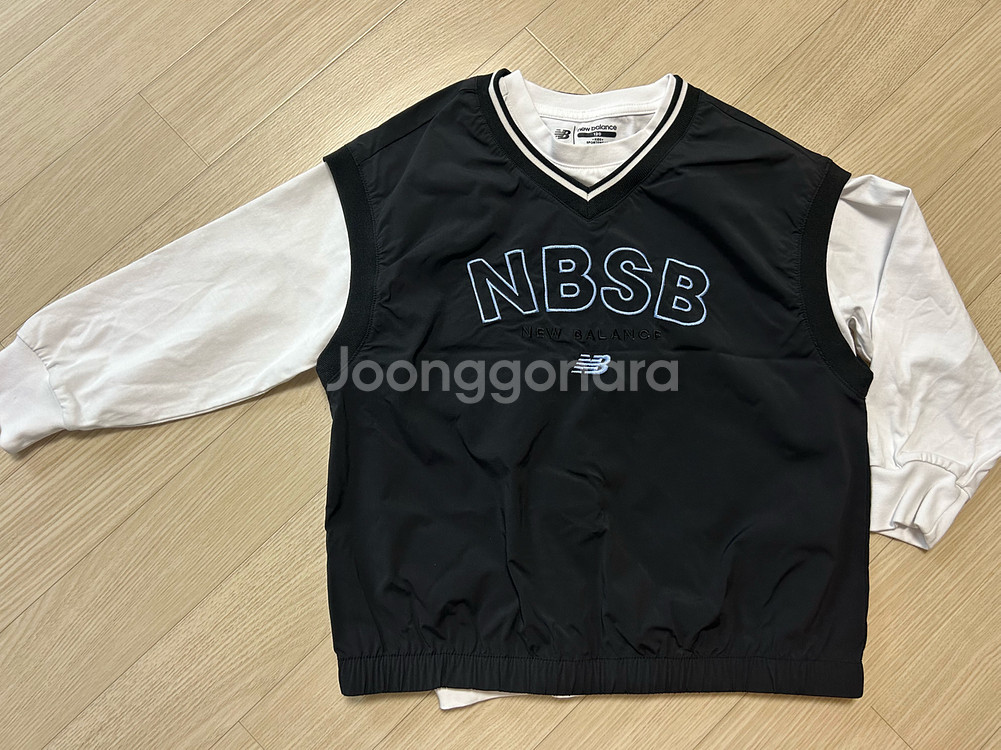 뉴발란스 키즈 NBSB 져지 상하복 세트--0