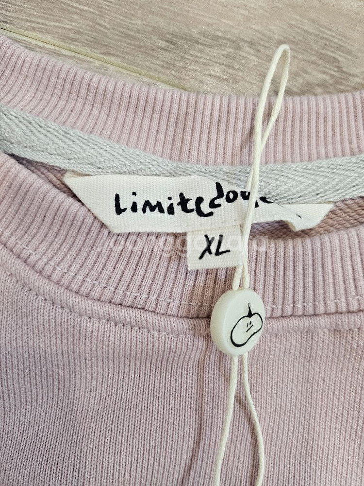 리미떼두두 핑크 원숭이 맨투맨 120사이즈--3