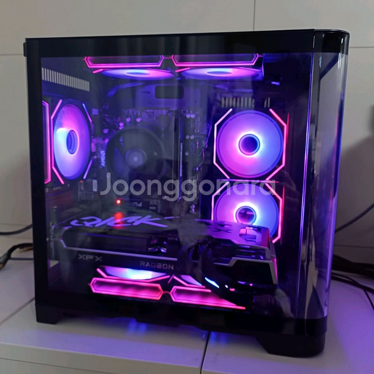 커스텀 PC 본체 (AMD 라이젠, 라데온 XFX) 6700XT (RTX3070급)--2
