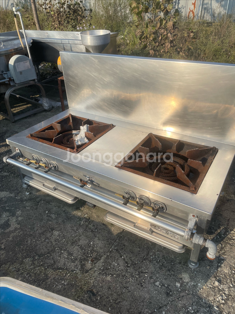 업소용 2구 가스레인지--0