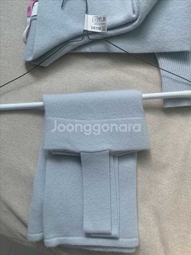 SIE 시에 샬롯 울 가디건 베이비 블루--5