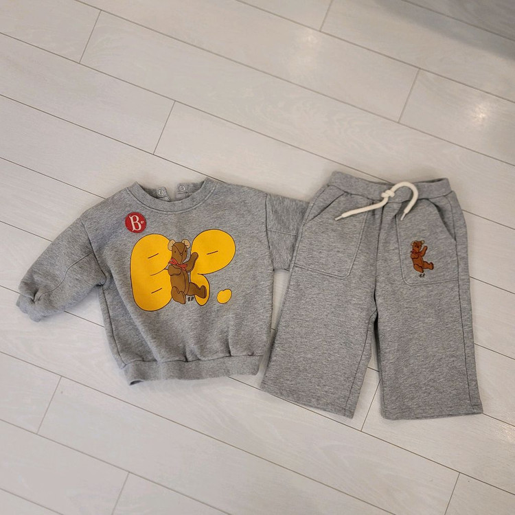 베베드피노 베어 상하복 85 사이즈--0