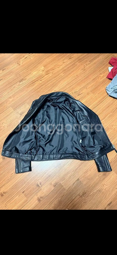 신흥사 딤스킨 레더 라이더자켓 M(95)--1