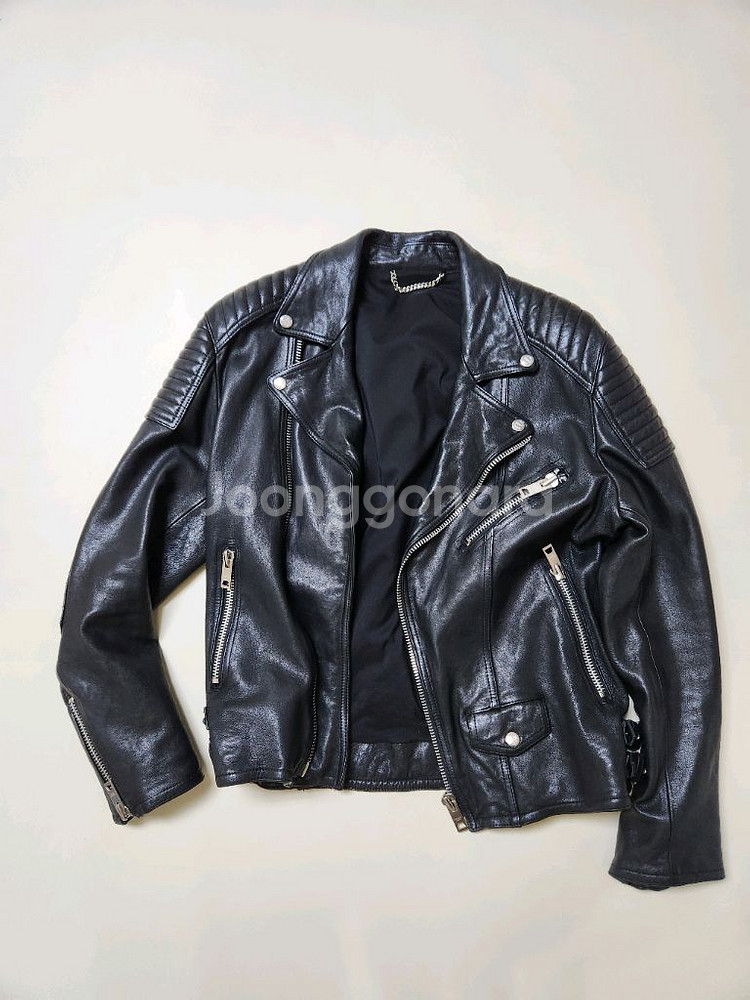 엘가노벰버 가죽재킷--1