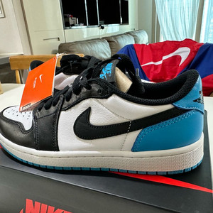 나이키 조던 1 로우 파우더플루 250