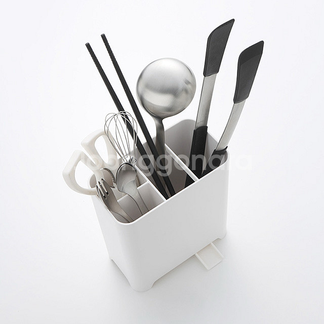 야마자키상사 물빠짐 수저통 새상품--4