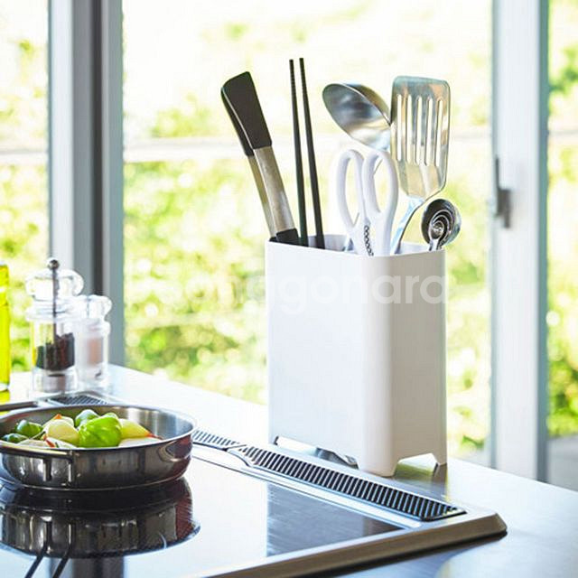 야마자키상사 물빠짐 수저통 새상품--1