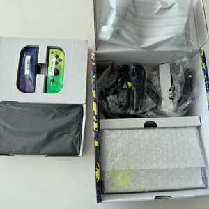 닌텐도스위치 oled 스플레툰에디션 s급 풀박스