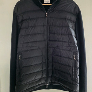 몽클레어 블랙 니트 패딩 2xl(110~115사이즈)김현우 패딩