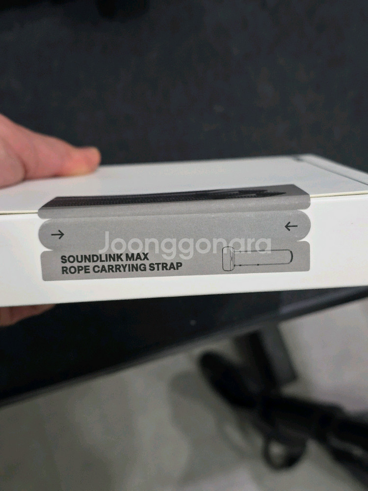 보스 사운드링크 맥스 휴대용 스트랩 블랙 팝니다!--4