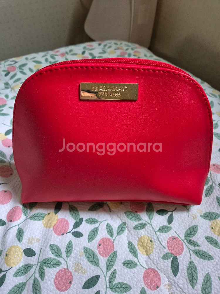 터키항공 비지니스 페라가모 어메니티 파우치--1