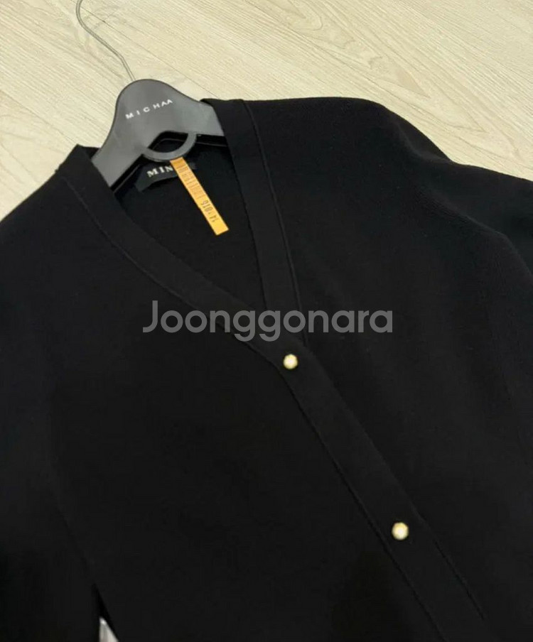 한섬)MINE마인 가디건 겸 벨티드원피스F--3