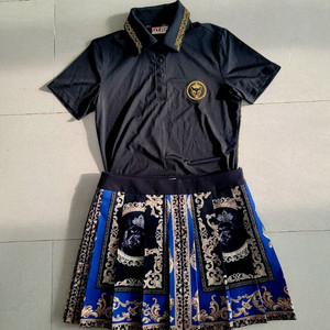 정품 유타 UTAA 골프복 S (티셔츠, 치마)