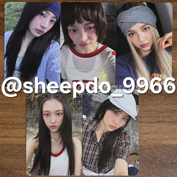 일괄) 뉴진스 하우스윗 공방 포토카드 포카--0