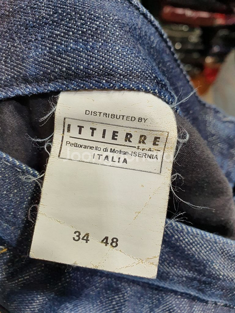 C.N.C.이태리 정품 블루워싱 쎄미배기 데님팬츠 32--3