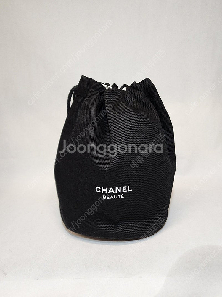 샤넬 뷰티 파우치 블랙 복조리--0