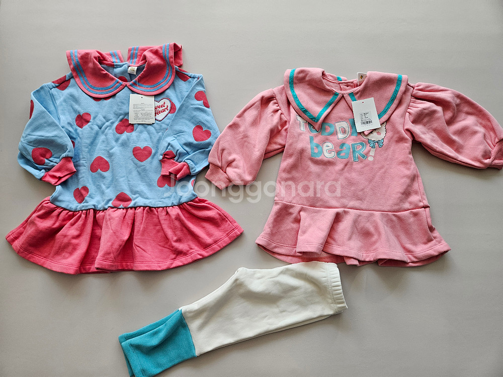 유아옷 여아옷 여아 겨울옷 기모원피스 외 100 일괄--0