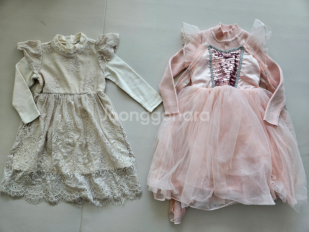 유아옷 여아옷 여아 겨울옷 기모원피스 외 100 일괄--4