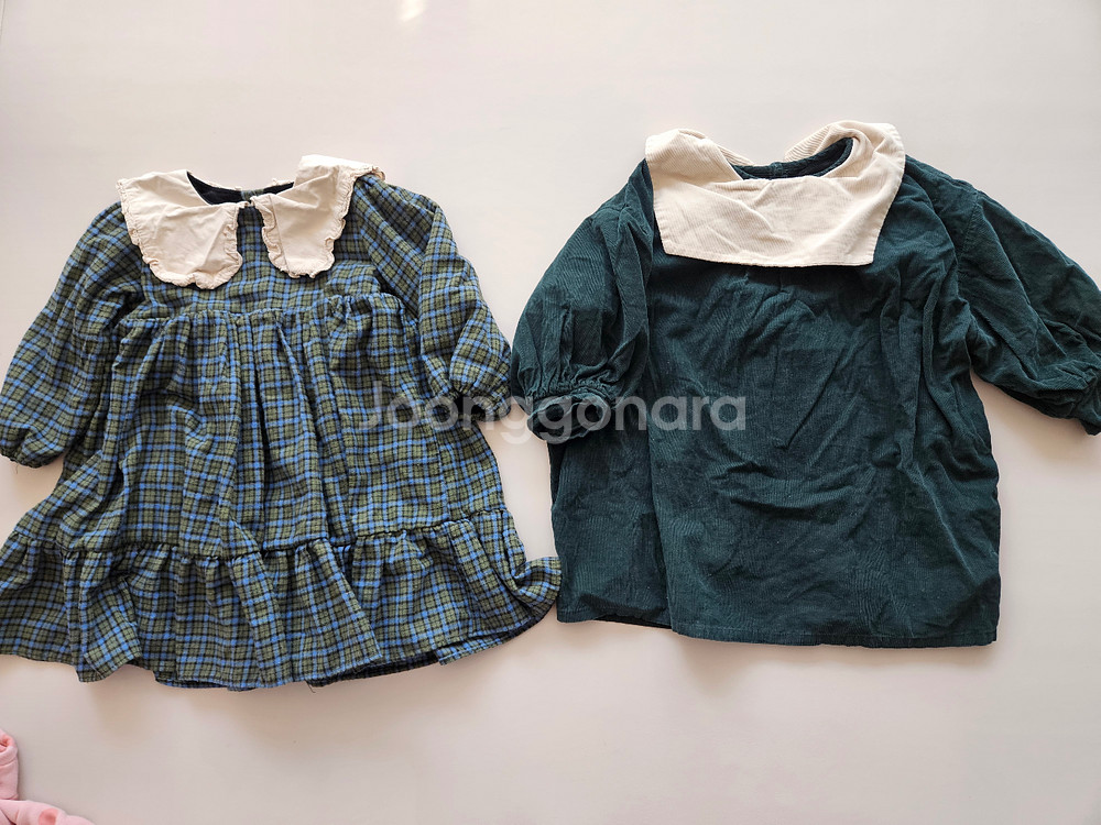 유아옷 여아옷 여아 겨울옷 기모원피스 외 100 일괄--3