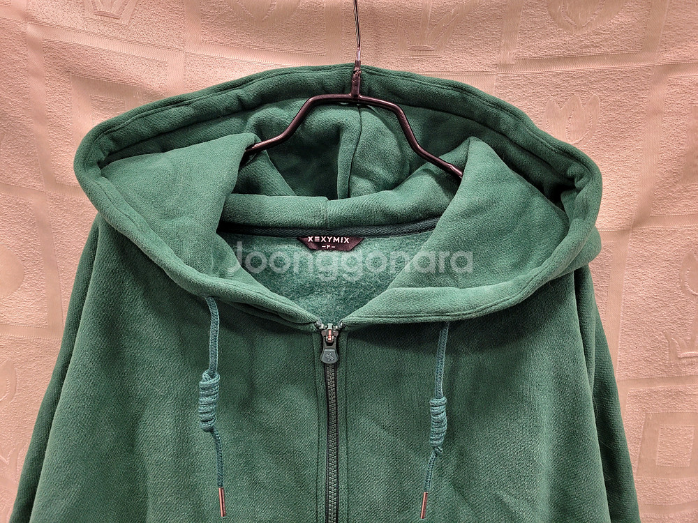 거의새거) 젝시믹스 기모 크롭 후드집업 자켓 프리사이즈--1