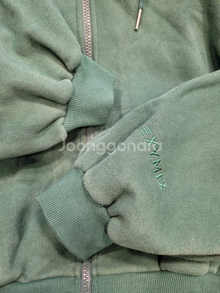 거의새거) 젝시믹스 기모 크롭 후드집업 자켓 프리사이즈--5