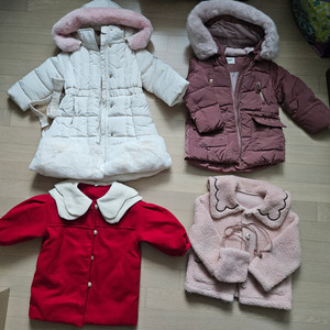 유아옷 여아옷 여아 가을겨울옷 100-110 20벌 이상 일괄