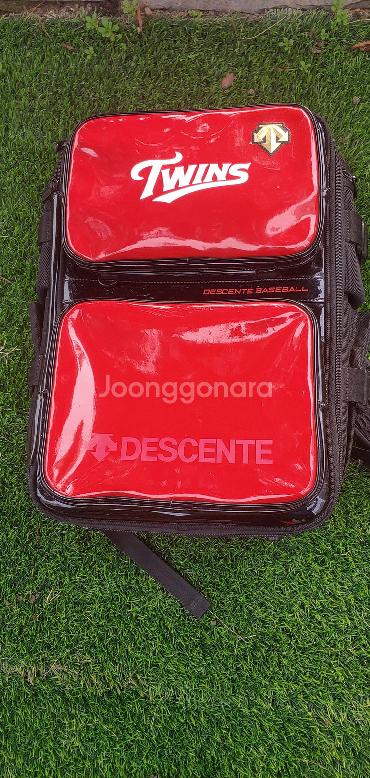 LG 트윈스 데상트 백팩 가방--0