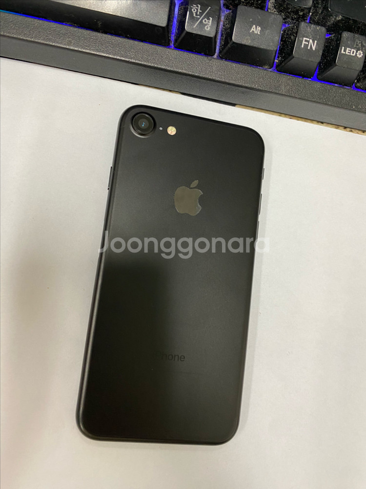아이폰7 매트블랙 특SSS급 256G 배터리100%--0