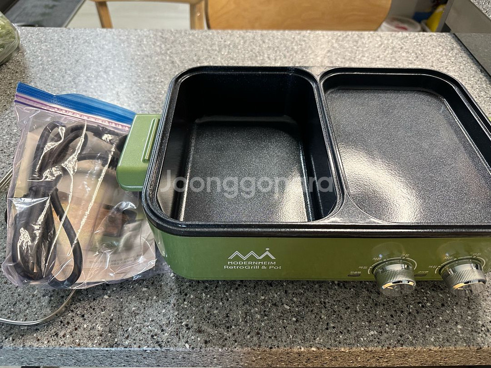 모던하임 레트로 바베큐 그릴 & 팟 MHTG-400--1