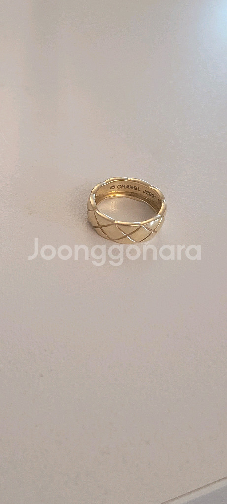 14k 샤넬 코코 크러쉬 스몰 반지--0