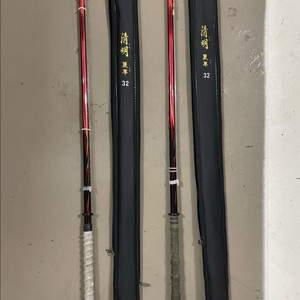 다이와 청명 레이카 32칸 쌍포 낚시대