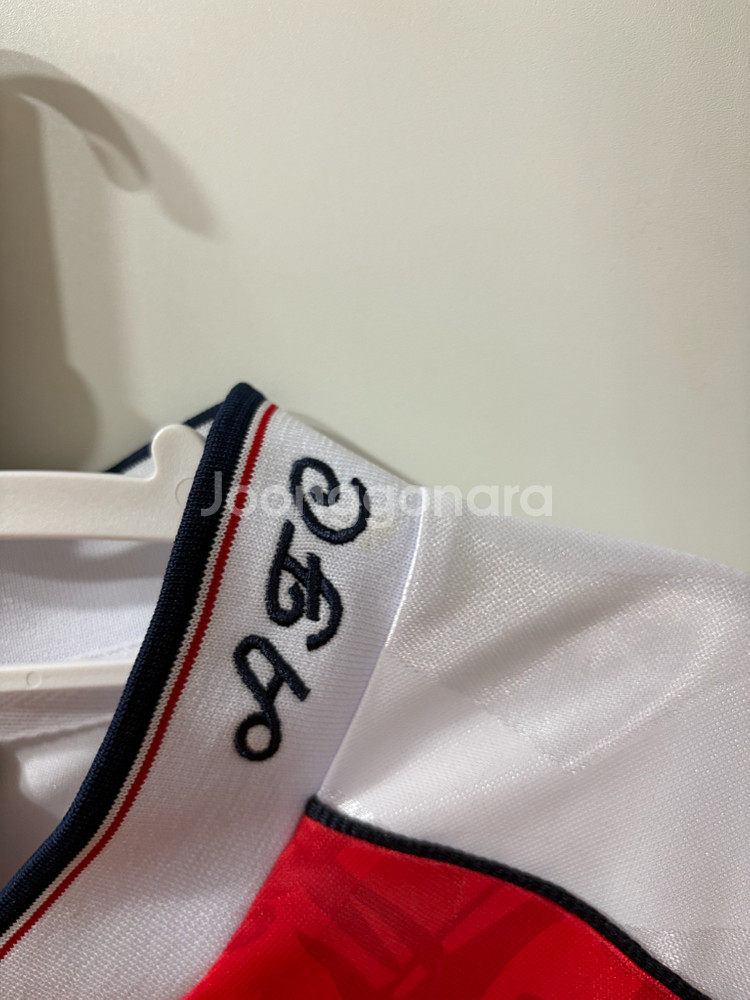 아스날 90-92 홈 레트로 레플리카--2