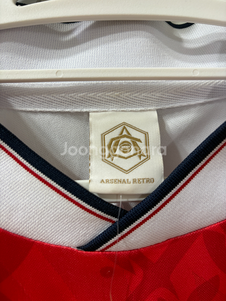 아스날 90-92 홈 레트로 레플리카--3