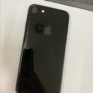아이폰7 제트블랙 액정SS급 256GB 빈티지카메라