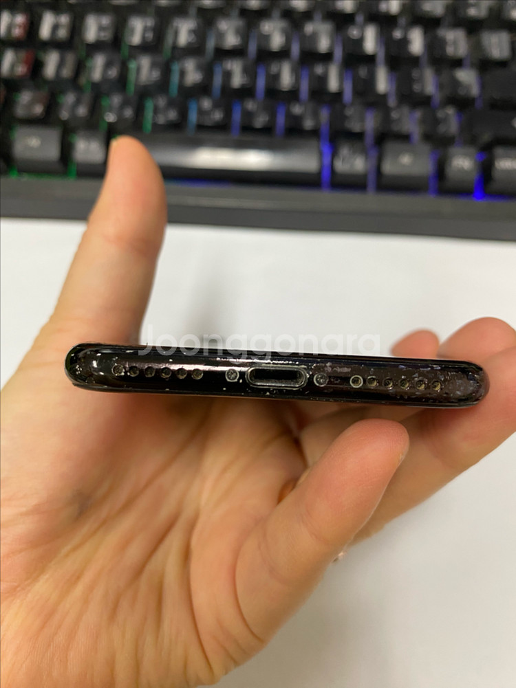 아이폰7 제트블랙 액정SS급 256GB 빈티지카메라--6