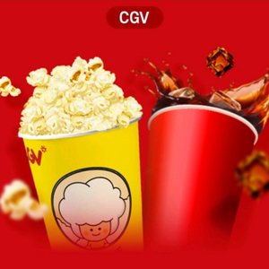 CGV 콜라+팝콘 M