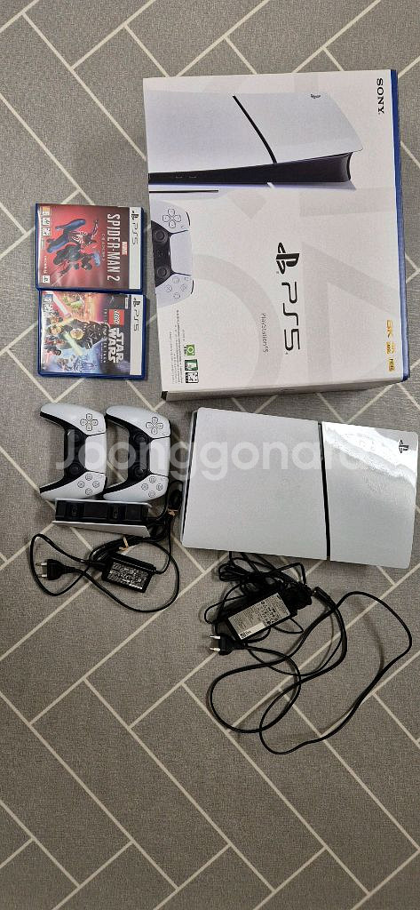 PS5 슬림 디스크 에디션 세트--0