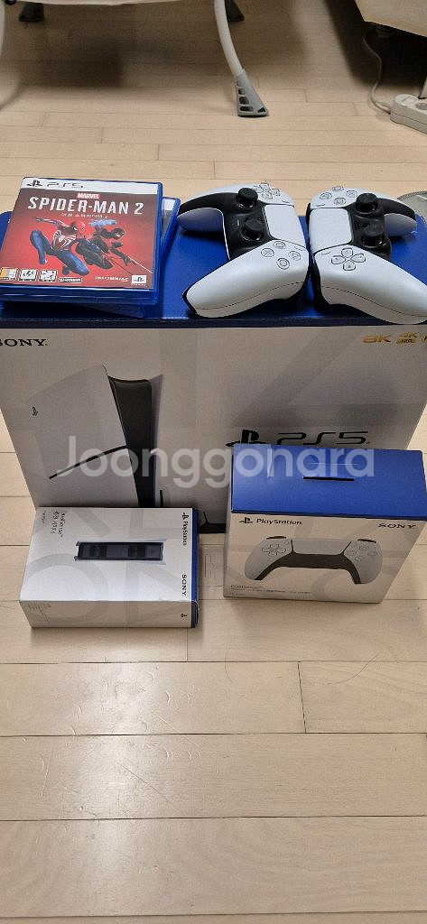 PS5 슬림 디스크 에디션 세트--1