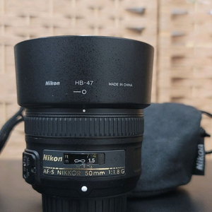 니콘 AF-S NIKKOR 50mm f/1.8G 렌즈