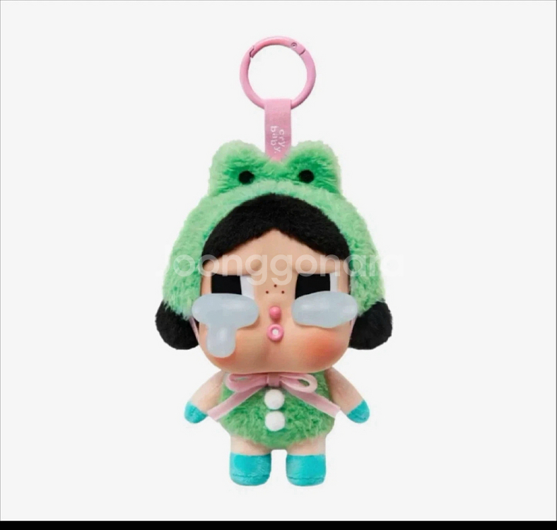 팝마트 크라이베이비 어게인 키링 개구리 새상품--0