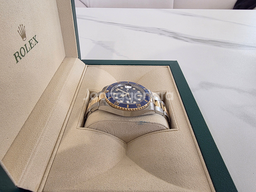 로렉스 서브마리너 청콤 신형 41MM 116613LB--4