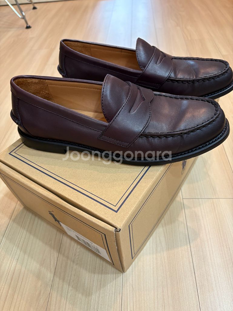 25FW 폴로 랄프로렌 레더 페니 로퍼--0