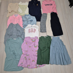 (택포)여아옷120사이즈일괄 6세전후