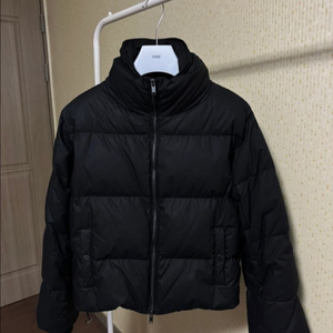 미착용) 노이어 숏패딩 블랙 (10/31까지 18)