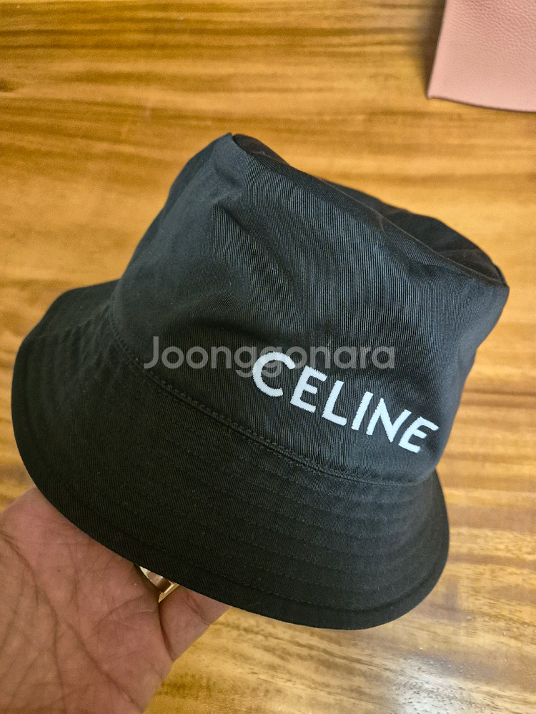 셀린느 로고 버킷햇--0