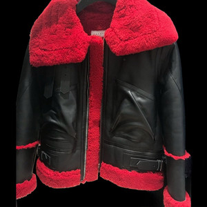 산드로 양털 레더 무스탕 자켓 (55-66)